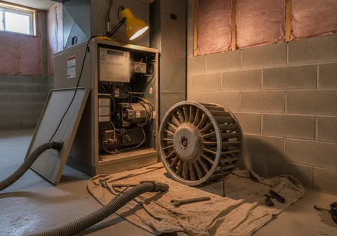 Furnace Blower & Coil Cleaning in Kitchener